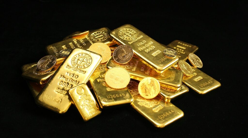 Gold bullion